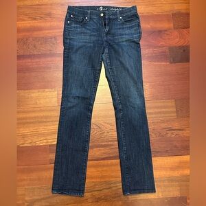 7 For All Mankind Size 28 Straight Leg Jeans GREAT condition